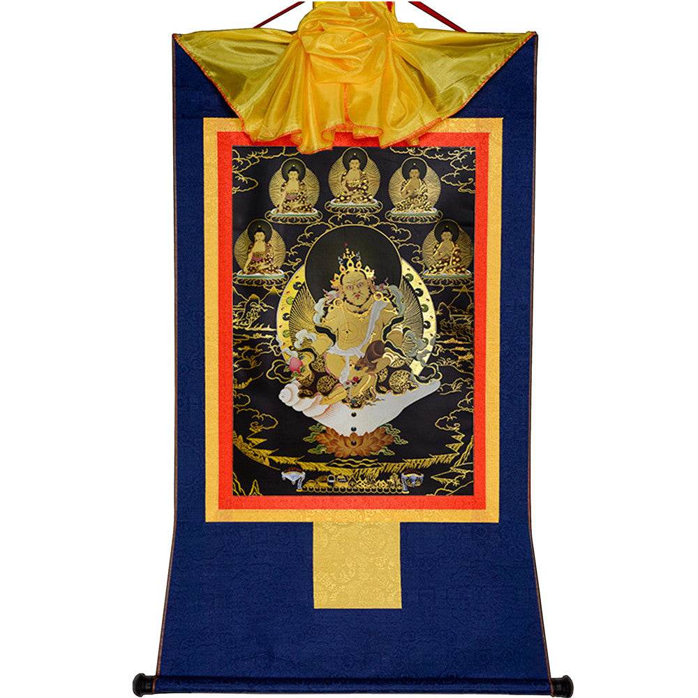 Yellow Jambhala-Black Type - Gandhanra-ART