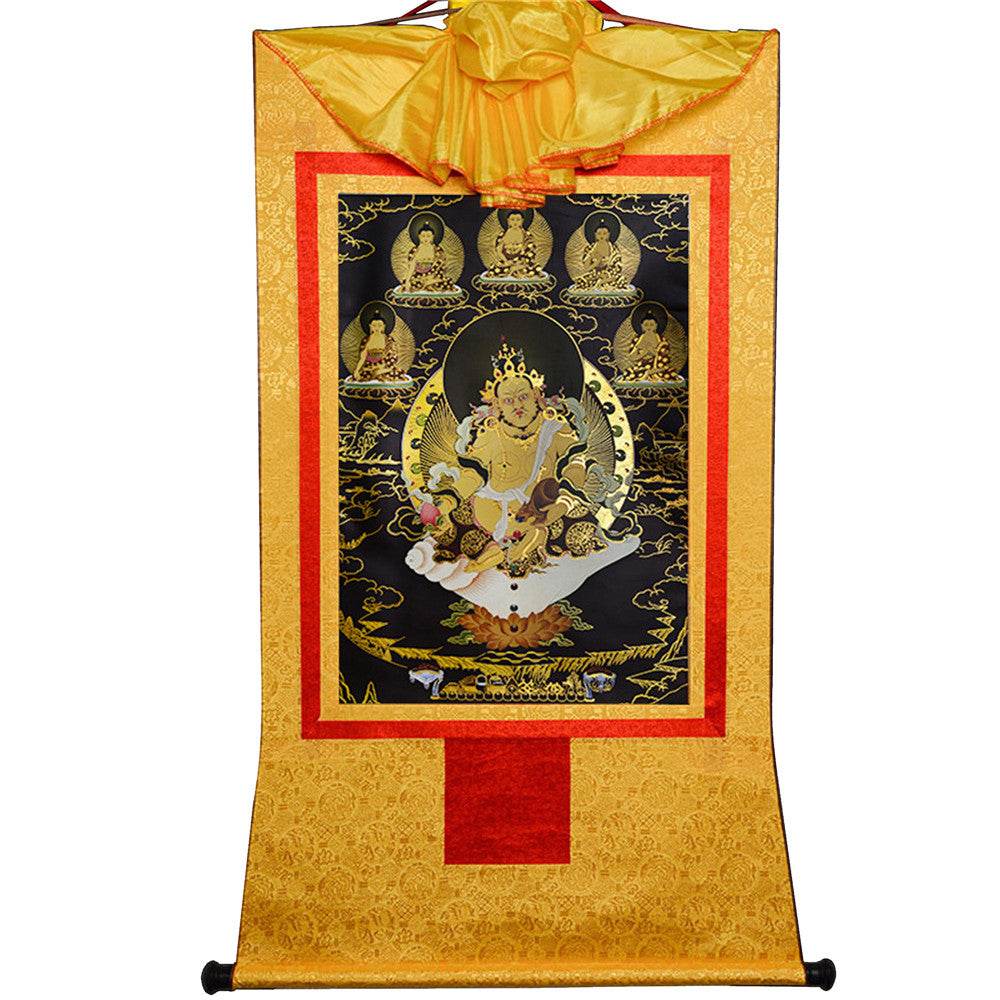 Yellow Jambhala-Black Type - Gandhanra-ART