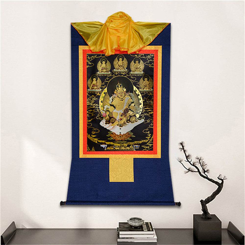 Yellow Jambhala-Black Type - Gandhanra-ART