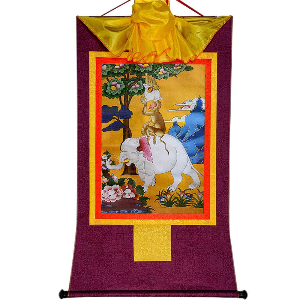 Four Harmonious Animal Brothers - Gandhanra-ART