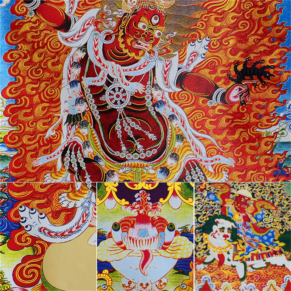 Guru Dragpo-Fierce Emanation of Guru Rinpoche - Gandhanra-ART