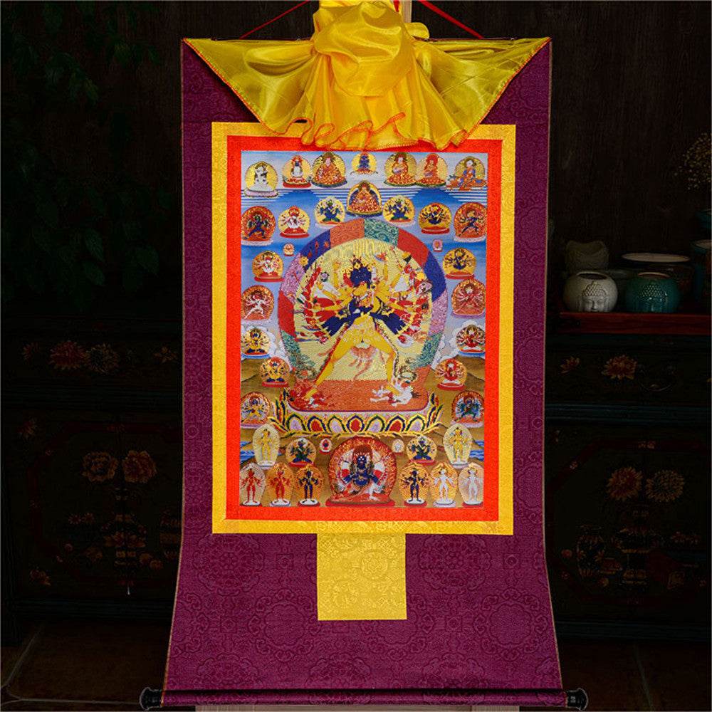 Kalacakra Vajrayogini in Yab Yum - Gandhanra-ART