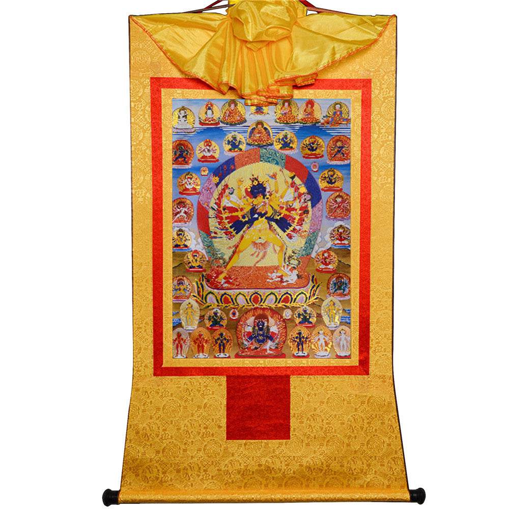 Kalacakra Vajrayogini in Yab Yum - Gandhanra-ART