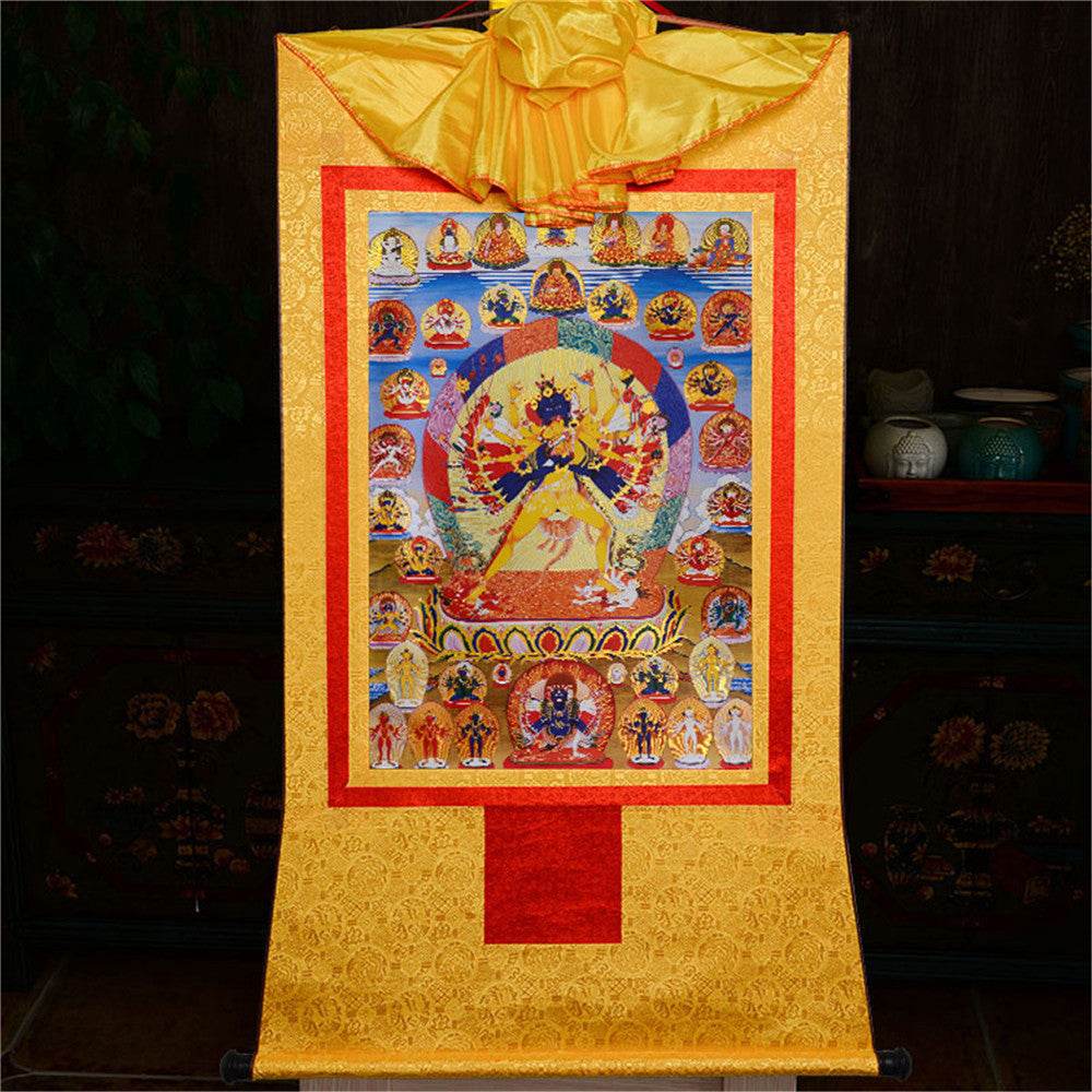 Kalacakra Vajrayogini in Yab Yum - Gandhanra-ART