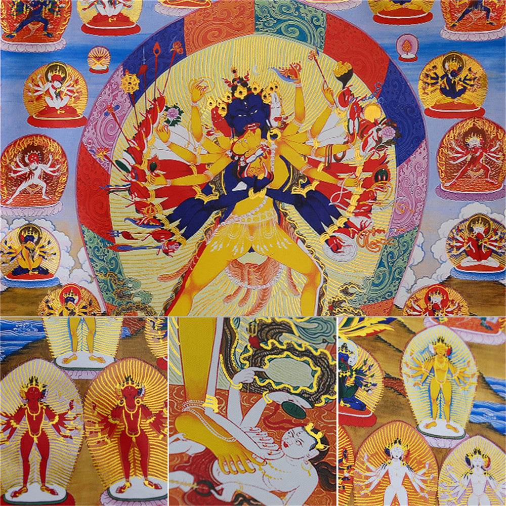 Kalacakra Vajrayogini in Yab Yum - Gandhanra-ART