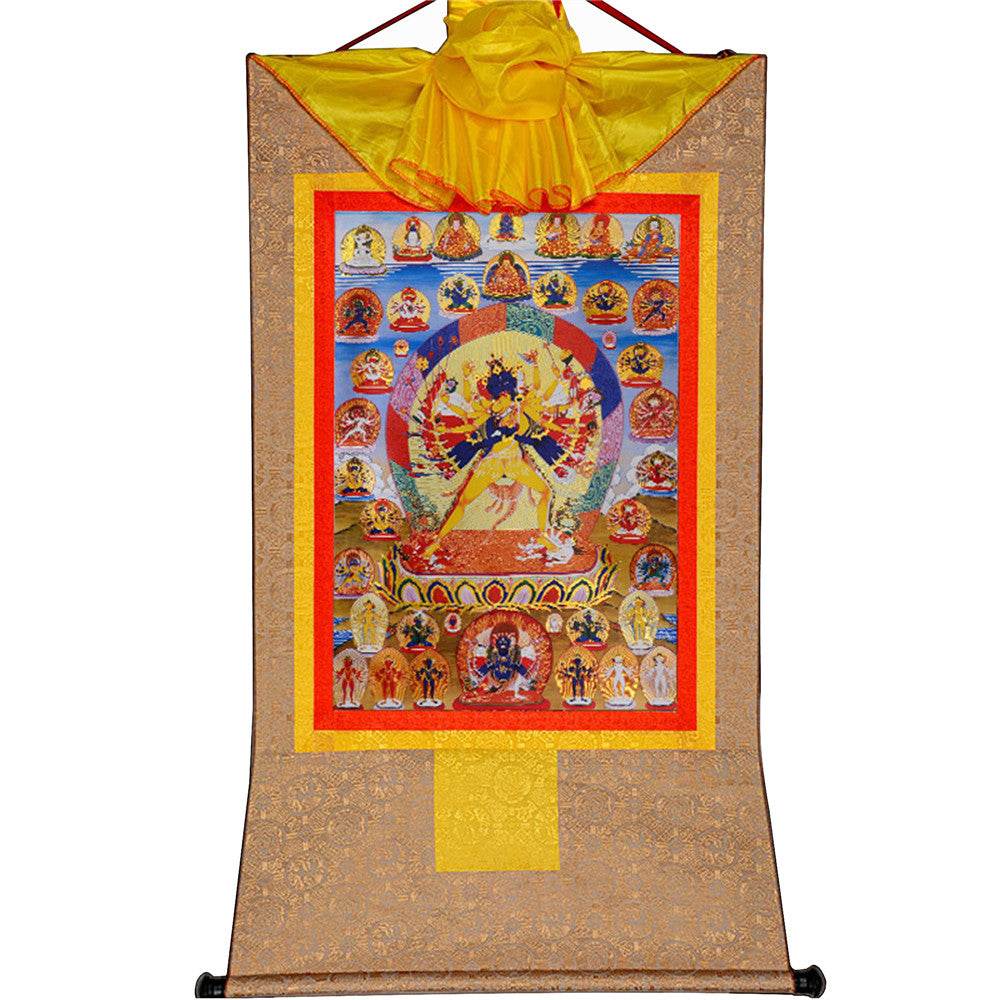 Kalacakra Vajrayogini in Yab Yum - Gandhanra-ART