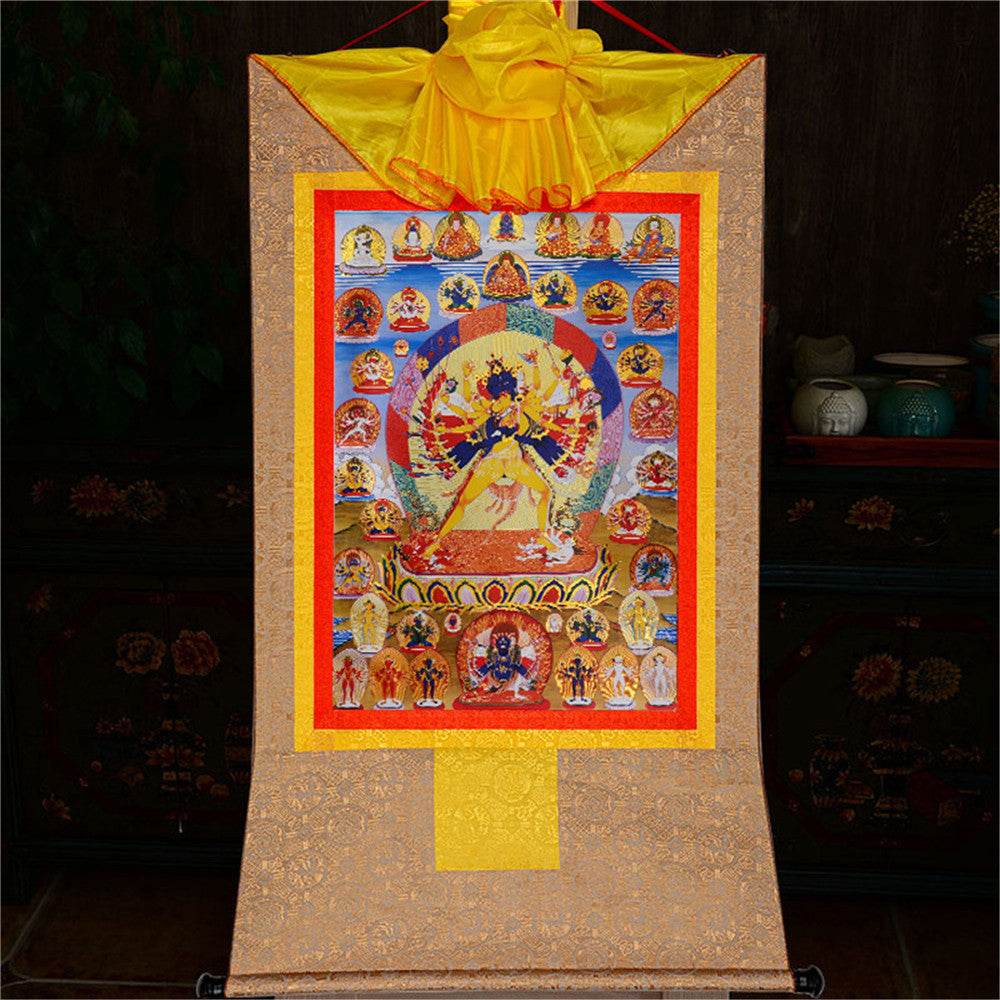 Kalacakra Vajrayogini in Yab Yum - Gandhanra-ART