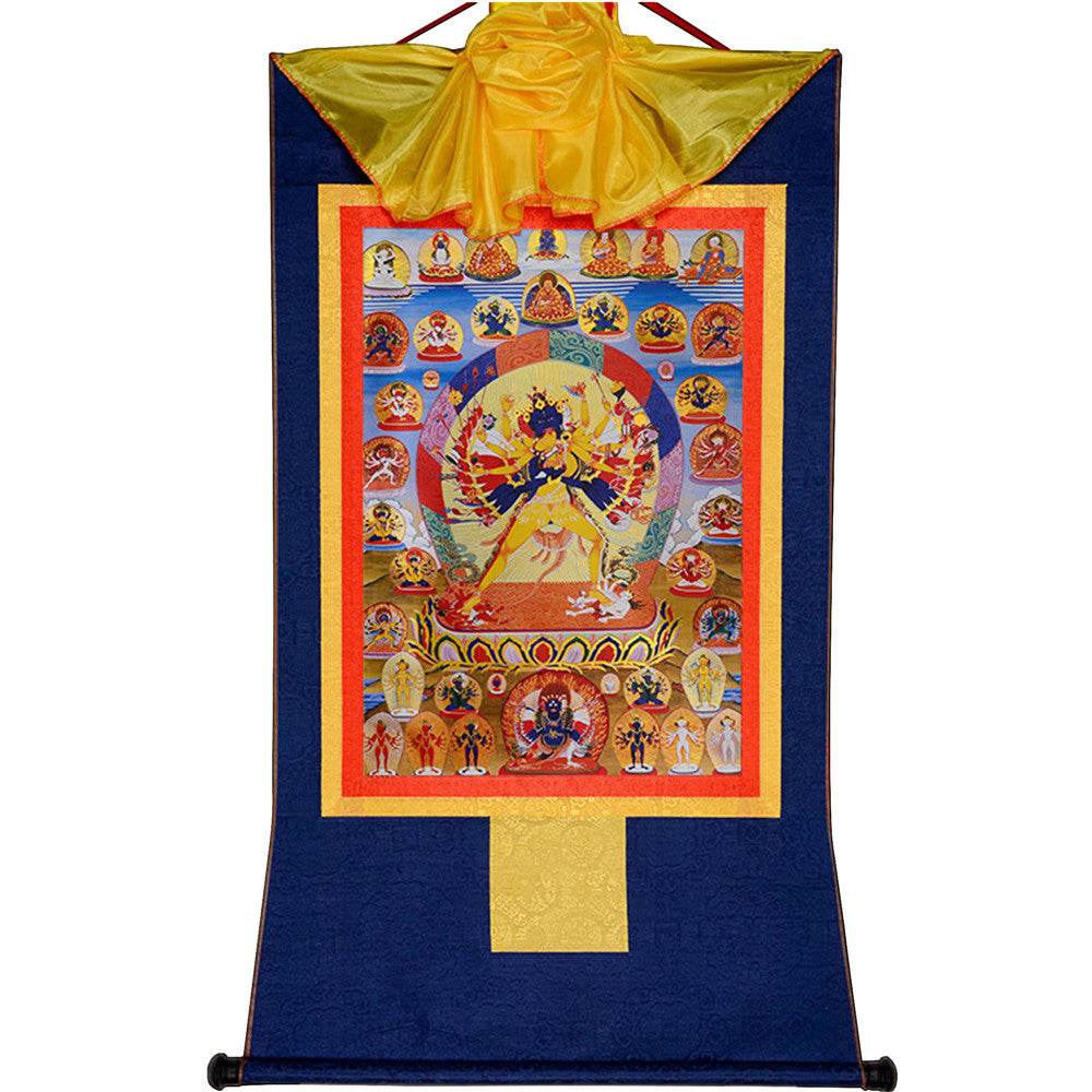 Kalacakra Vajrayogini in Yab Yum - Gandhanra-ART