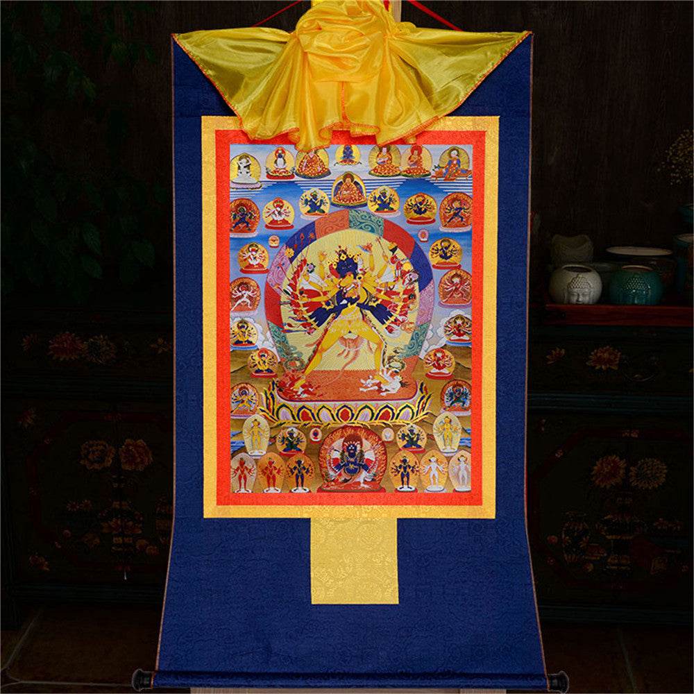 Kalacakra Vajrayogini in Yab Yum - Gandhanra-ART