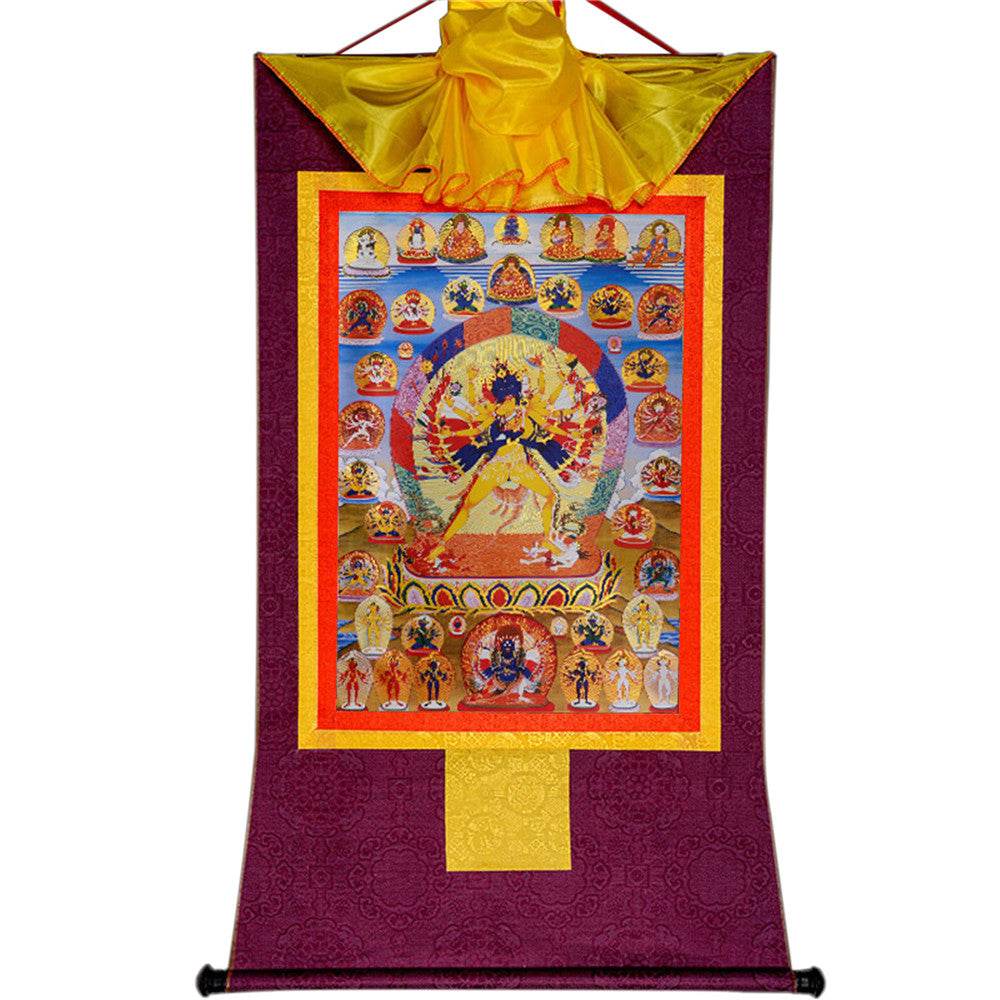 Kalacakra Vajrayogini in Yab Yum - Gandhanra-ART