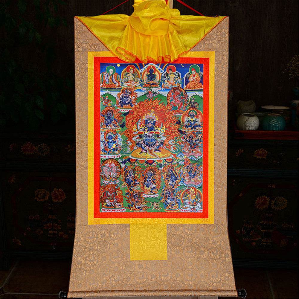 ནག་པོ་ཆེན་པོ། Mahakala - Gandhanra-ART