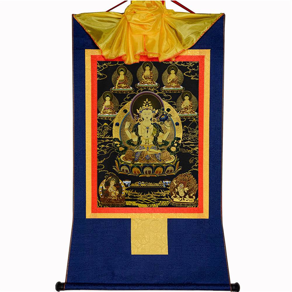 Chenrezig in Black Type - Gandhanra-ART