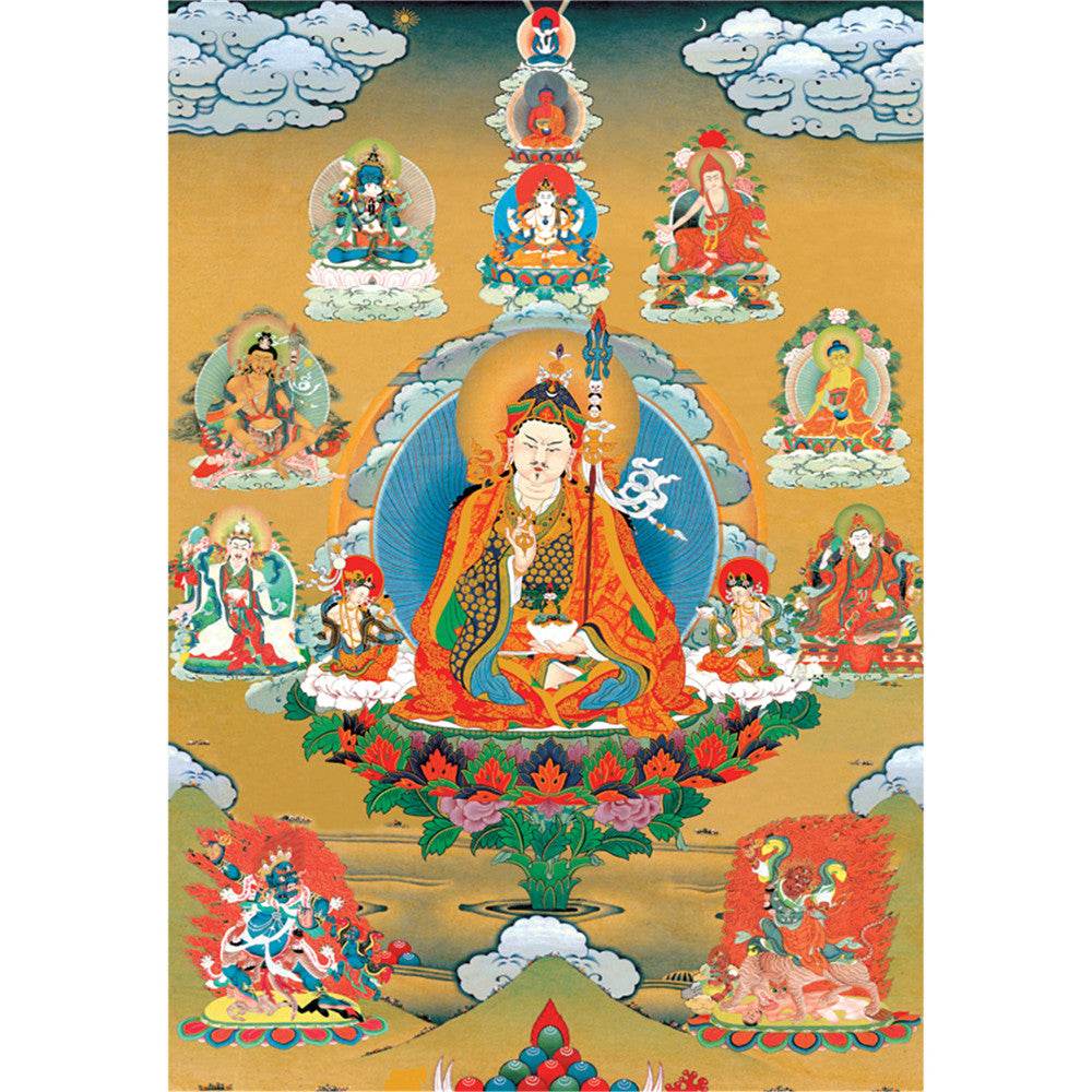 Eight Manifestations of Guru Rinpoche - Gandhanra-ART