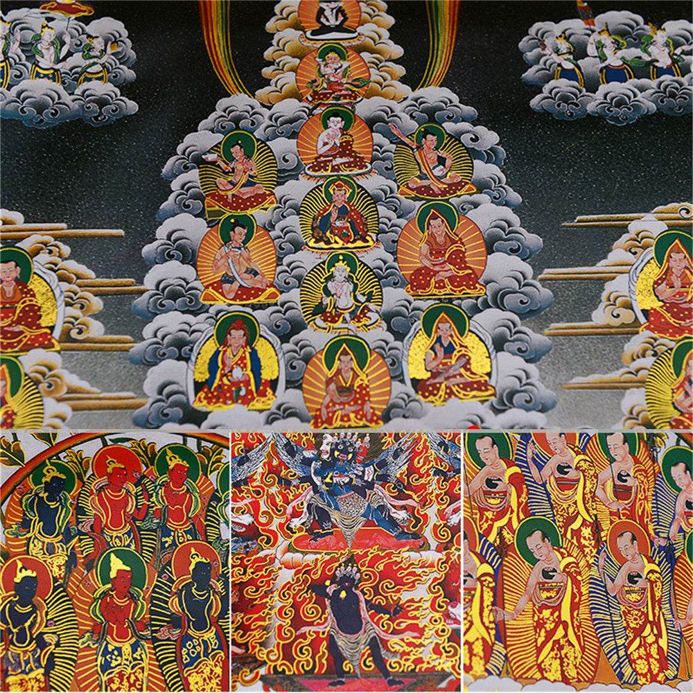 Guru Rinpoche Refuge Tree - Gandhanra-ART