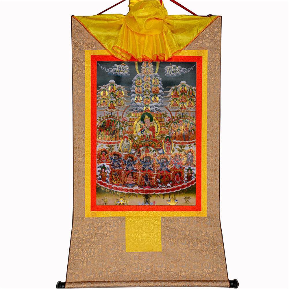 Guru Rinpoche Refuge Tree - Gandhanra-ART