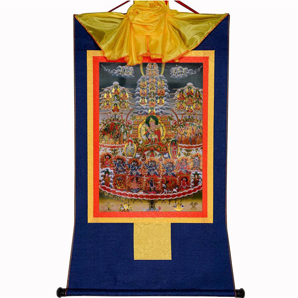 Guru Rinpoche Refuge Tree - Gandhanra-ART