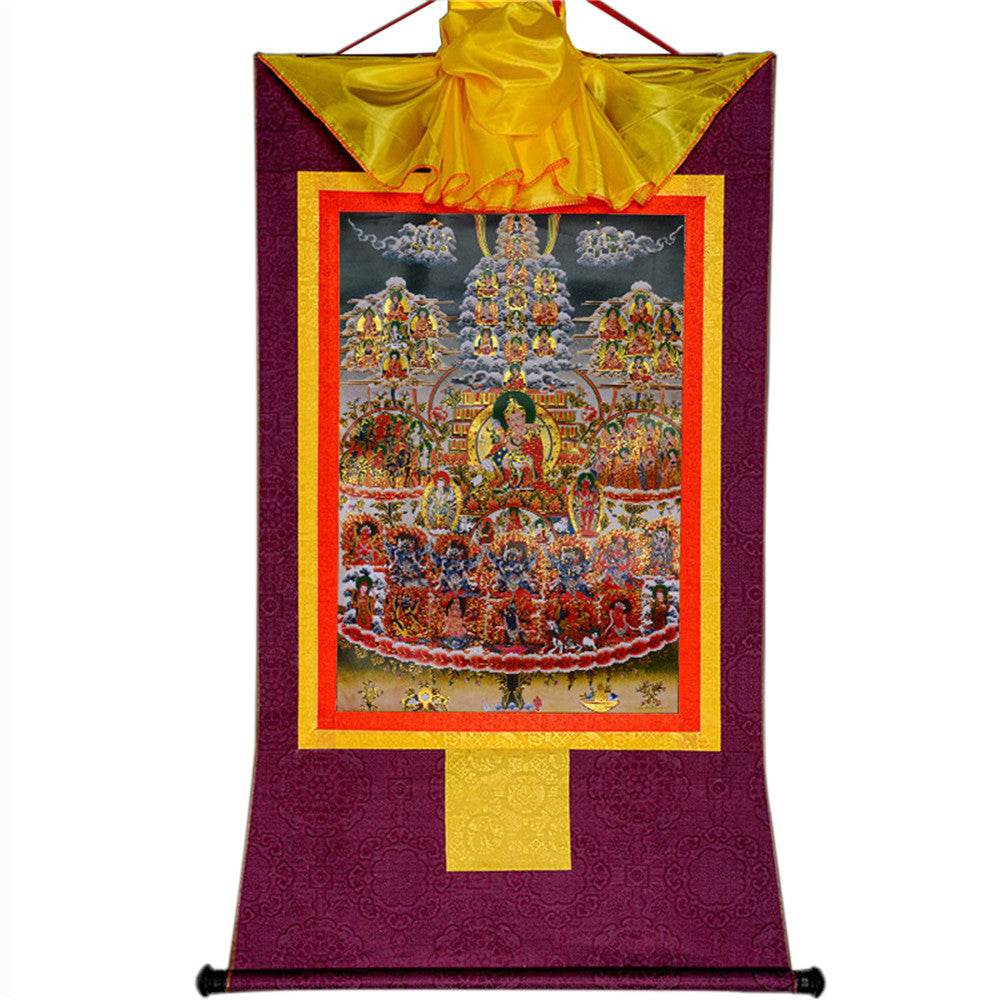 Guru Rinpoche Refuge Tree - Gandhanra-ART
