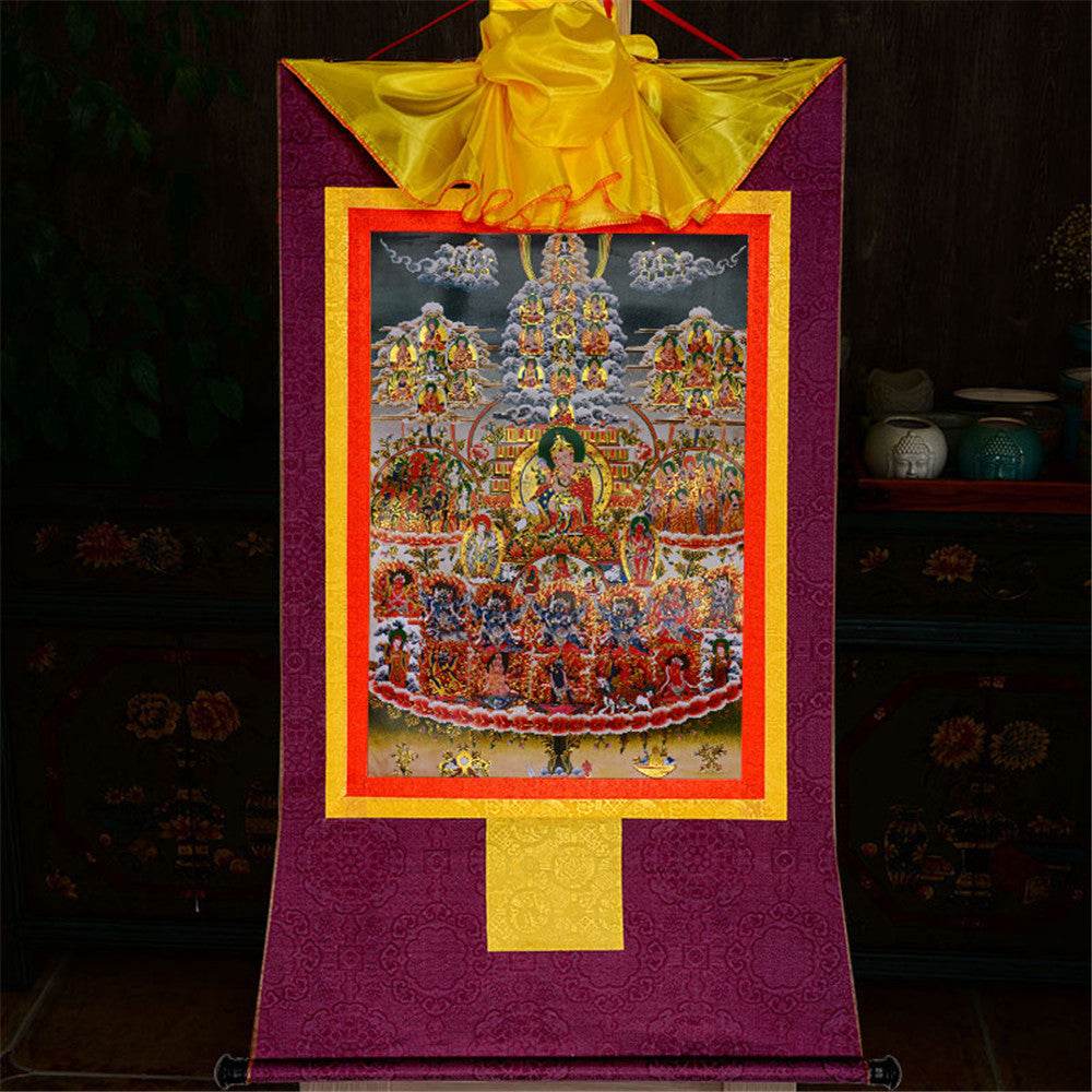 Guru Rinpoche Refuge Tree - Gandhanra-ART