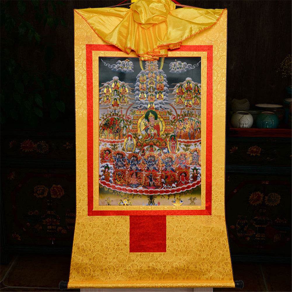 Guru Rinpoche Refuge Tree - Gandhanra-ART