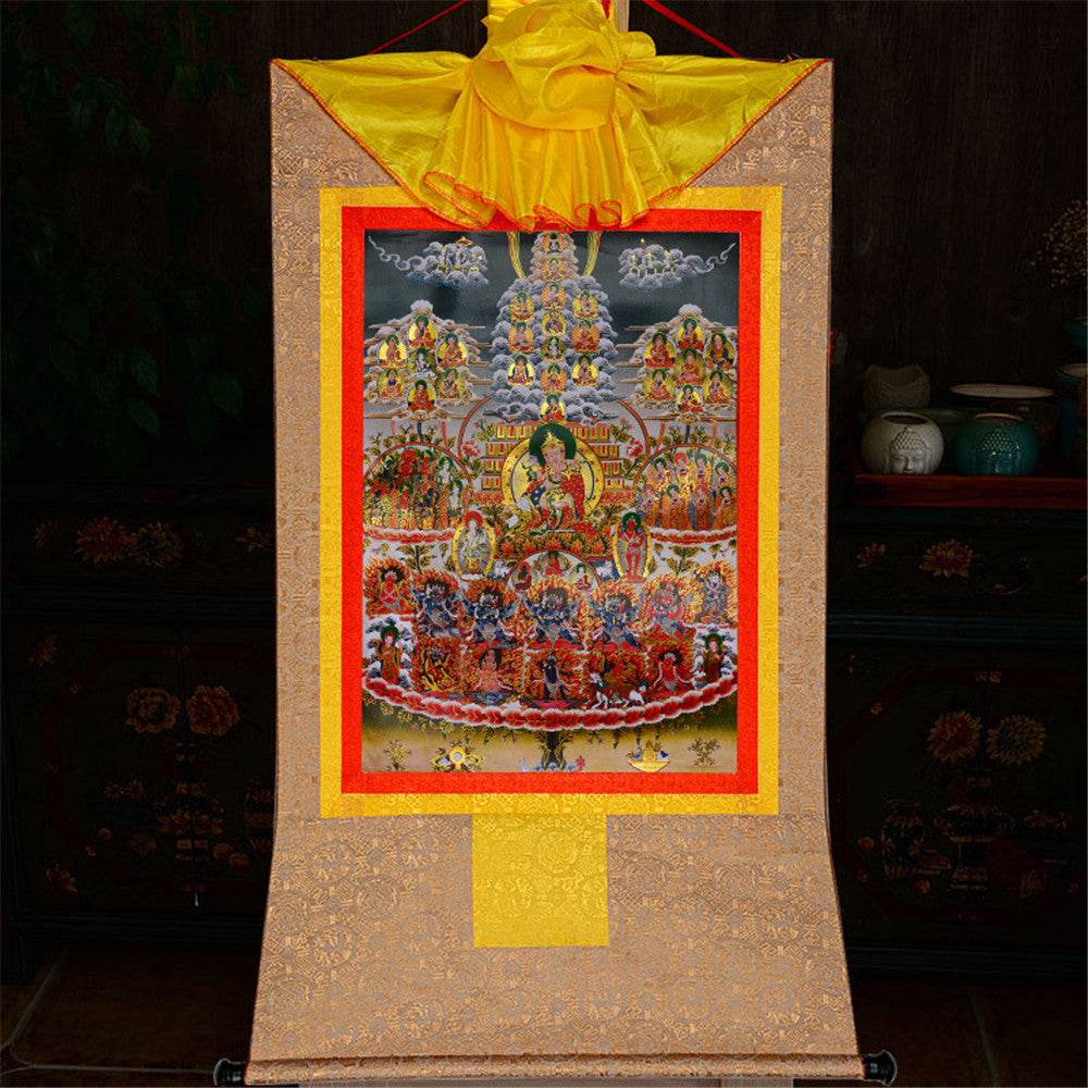 Guru Rinpoche Refuge Tree - Gandhanra-ART