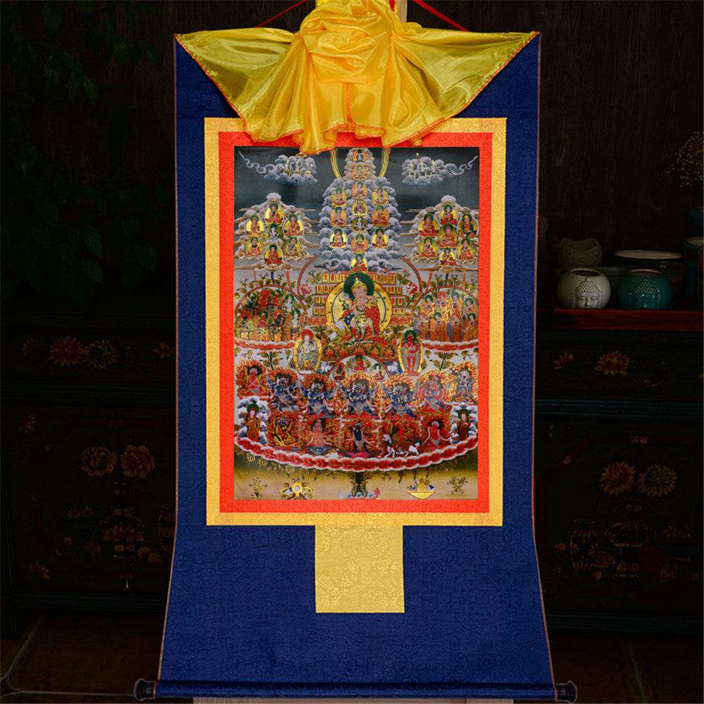 Guru Rinpoche Refuge Tree - Gandhanra-ART