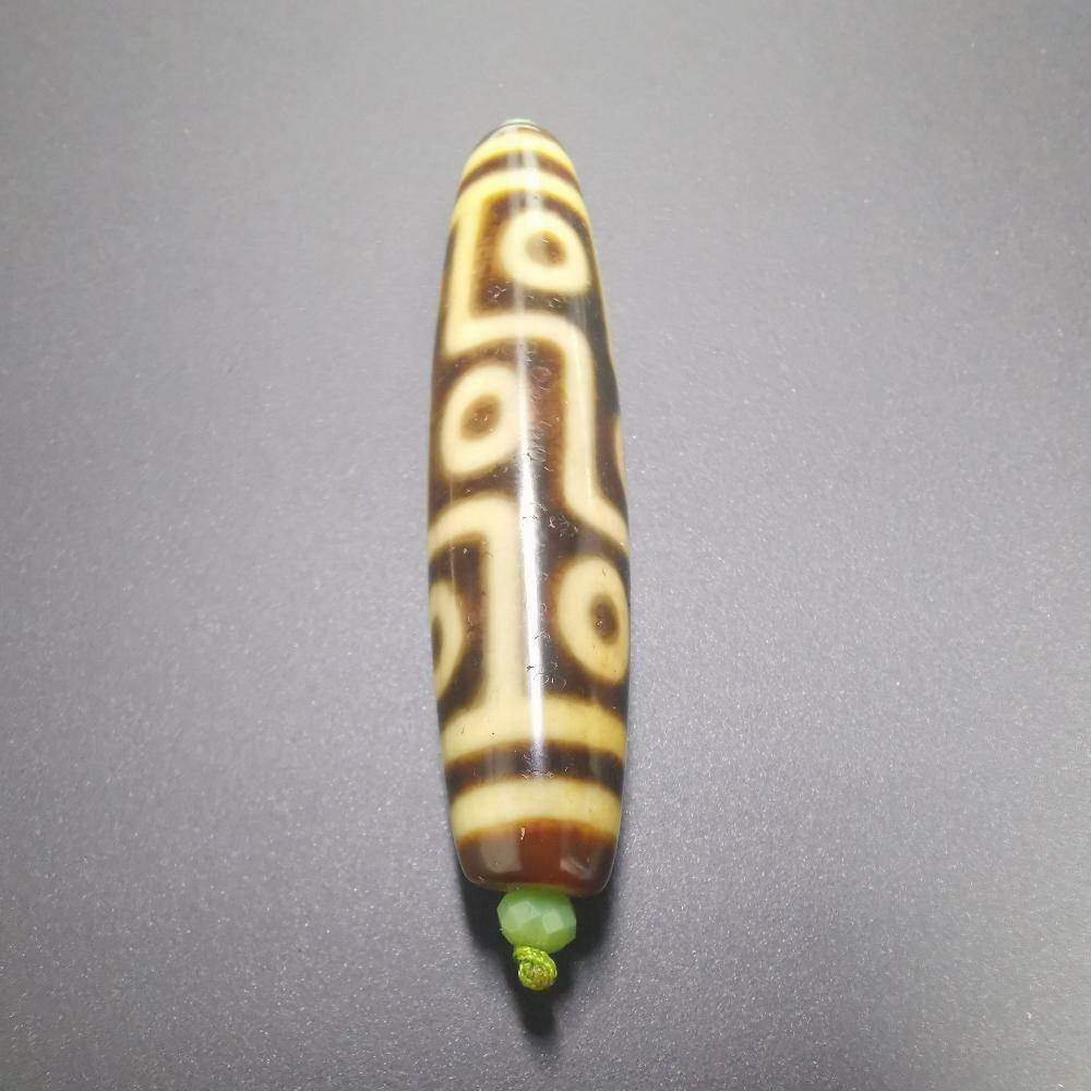 9 Eyes Dzi Bead - Gandhanra-ART