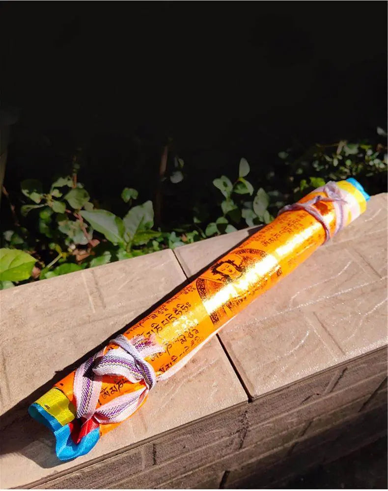 Prayer Flags of Om Mani Padme Hum,17.5 Ft total 21 Flags - Gandhanra-ART