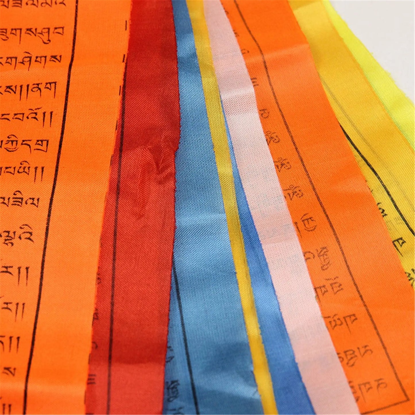 Gandhanra Tibetan Bunting Prayer Flag- Epic of King Gesar,16.5 Ft * 21 Flags,Lungta Flag,Promote Love,Compassion,pPeace,Strength and Wisdom Gandhanra-ART