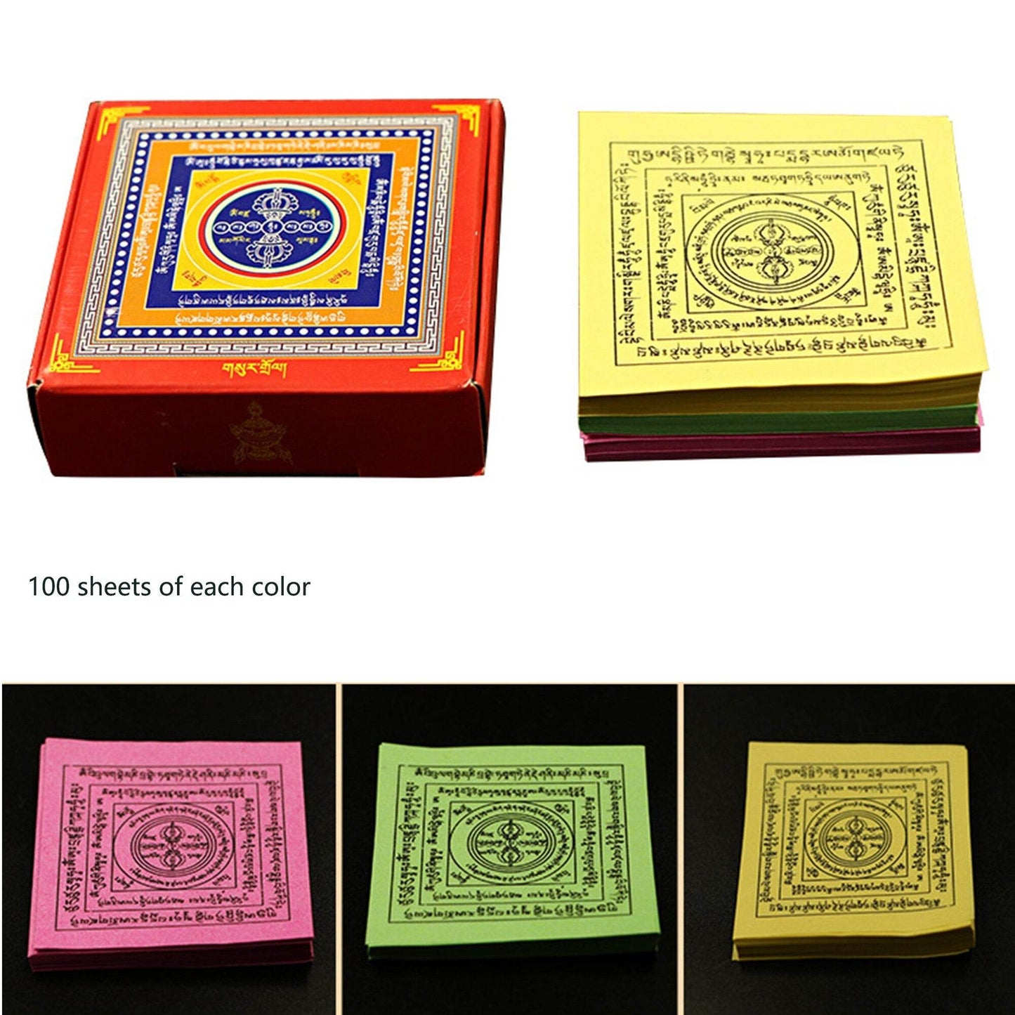 Wind Horse Lungta Mani Prayer Papers - Gandhanra-ART