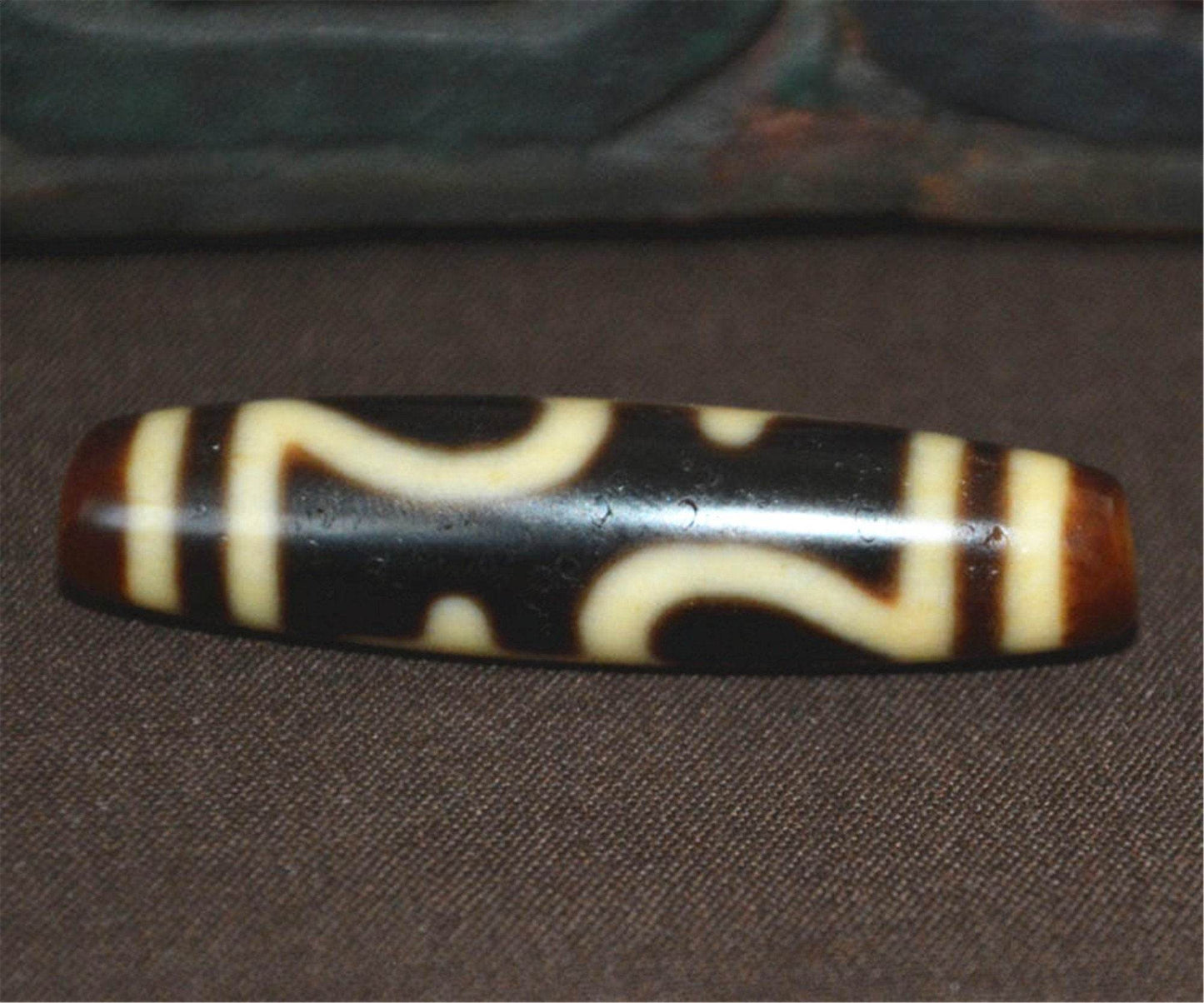 Treasure Vase Dzi Bead - Gandhanra-ART