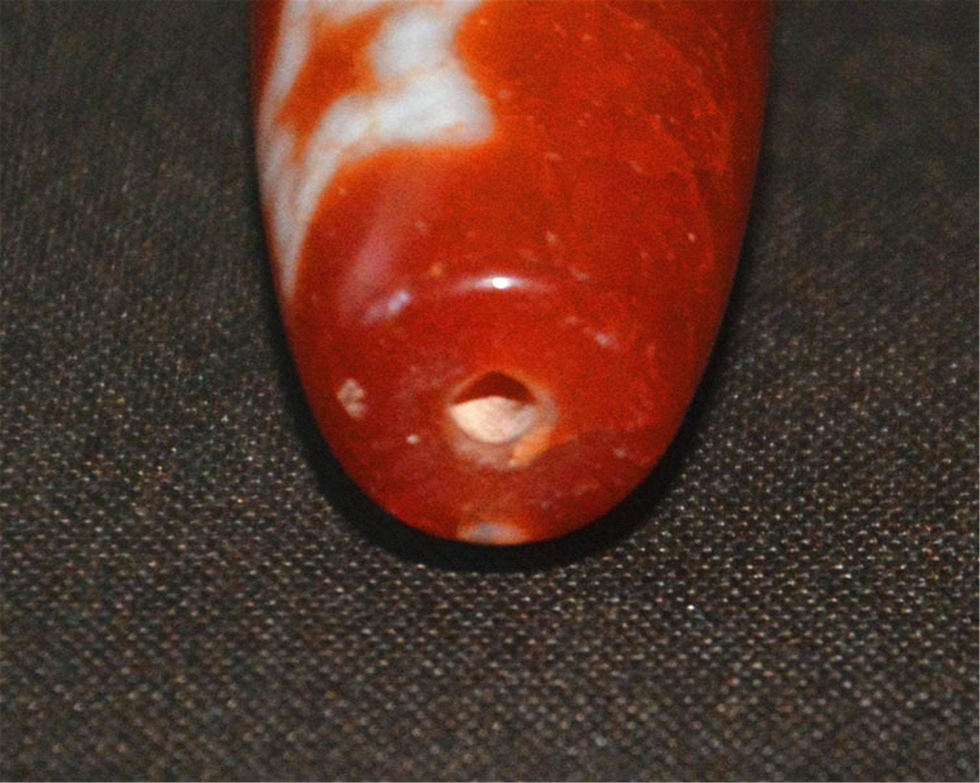 Agate Celestial Dzi - Moon Star - Gandhanra-ART