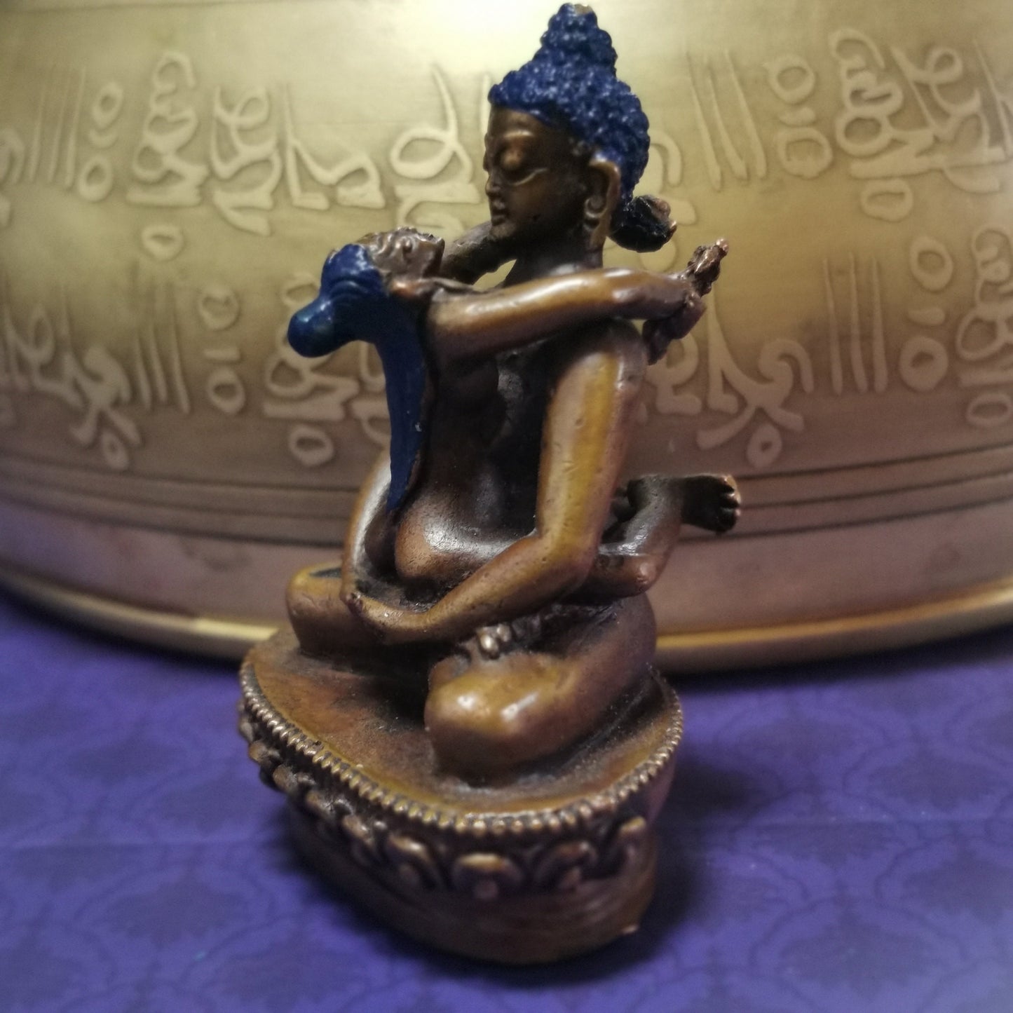 Gandhanra Vajrayana Yab Yum Statue,Shakti,Sadhana,Karunamaya,from Nepal
