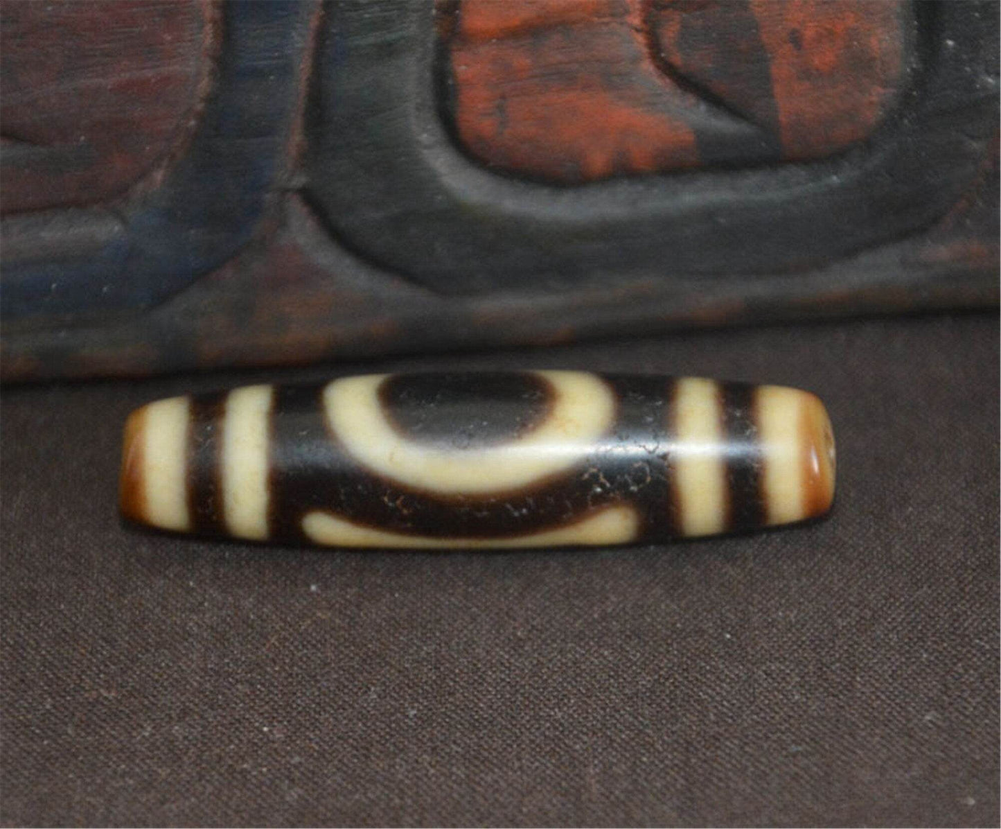 Sky Earth Dzi Bead - Gandhanra-ART