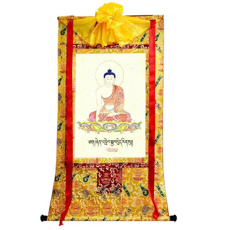 Shakyamuni,Woodblock Thangka Art - Gandhanra-ART