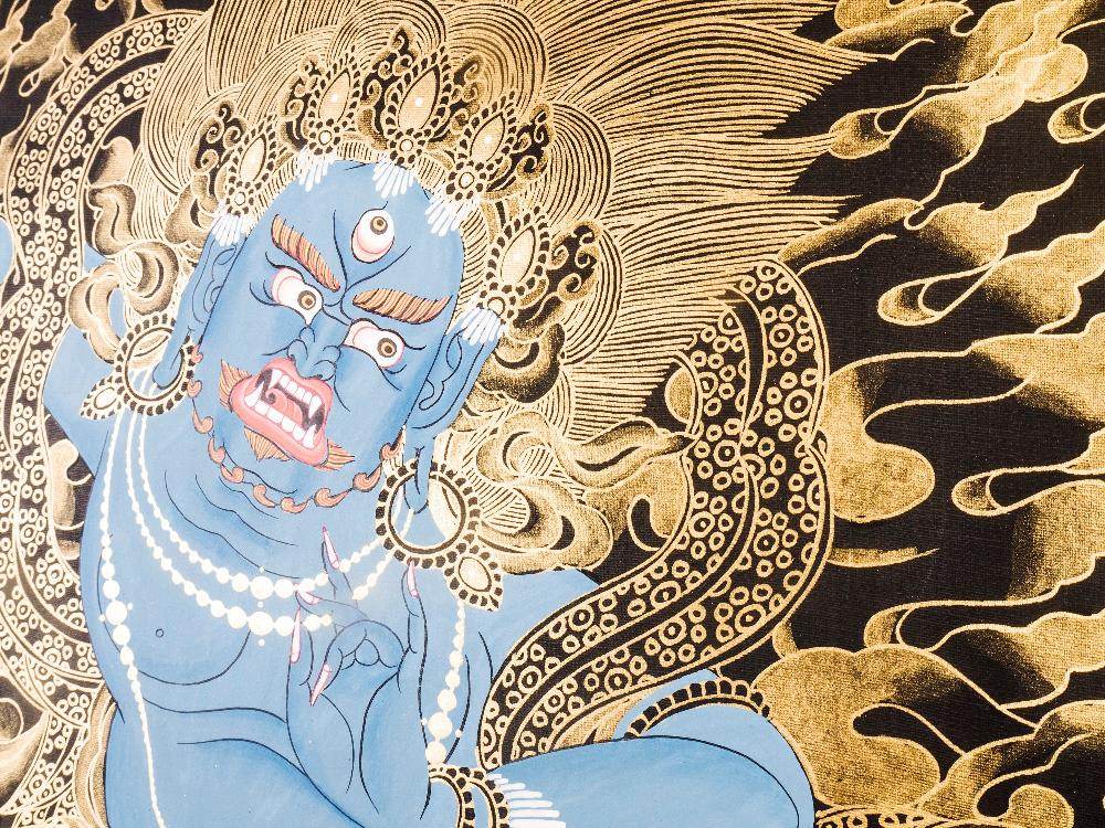 Mahakala ནག་པོ་ཆེན་པོ། - Gandhanra-ART