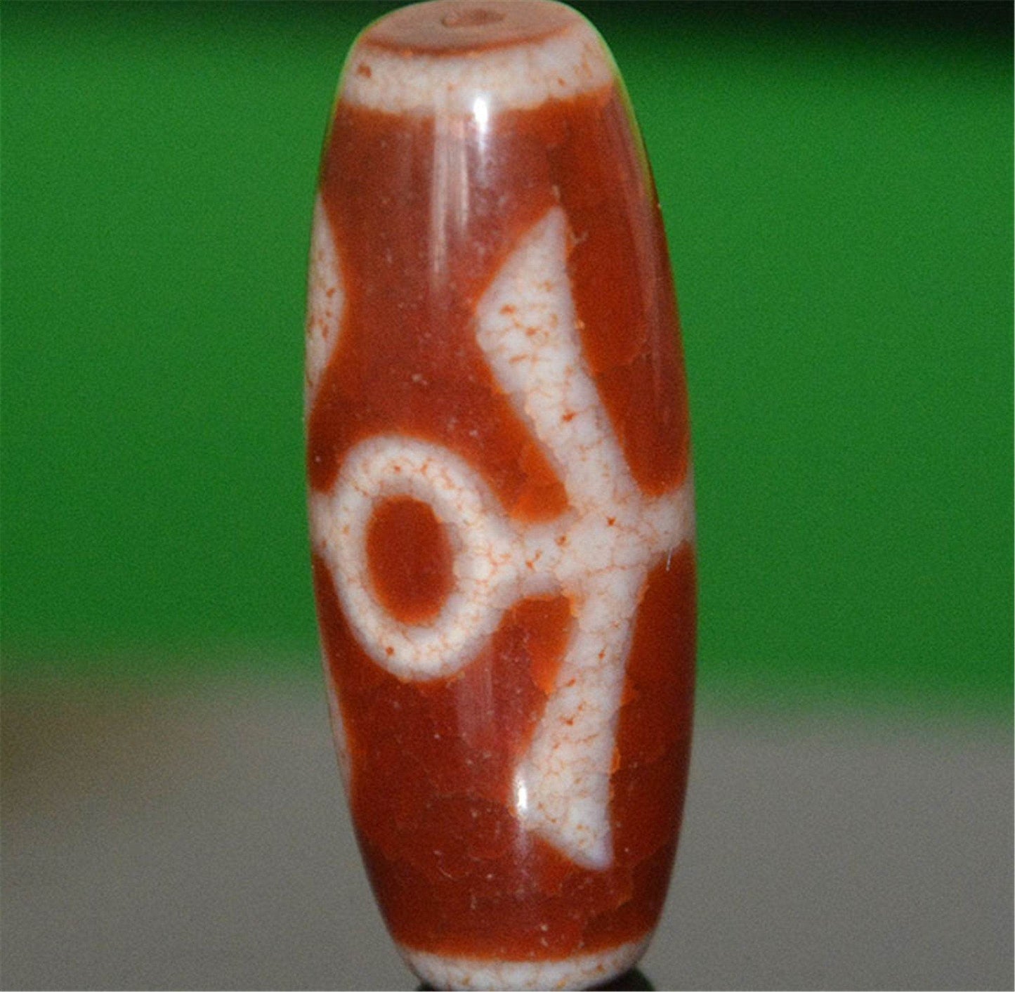 Fire Agate Noble Dzi Bead - Gandhanra-ART