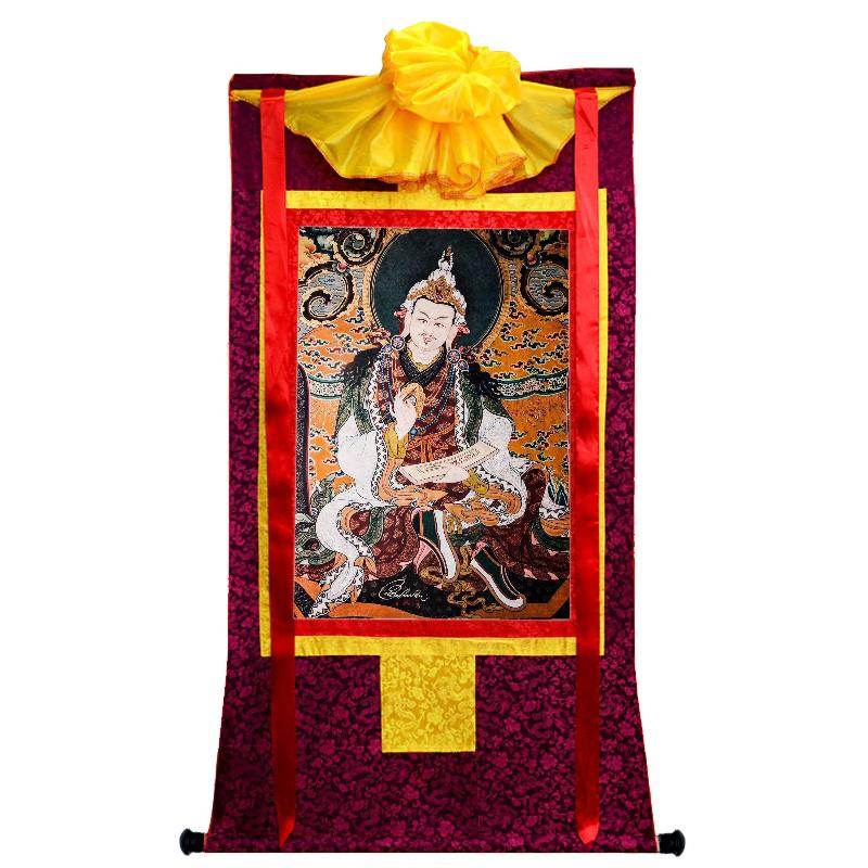 Guru Rinpoche,Woodblock Thangka Art - Gandhanra-ART