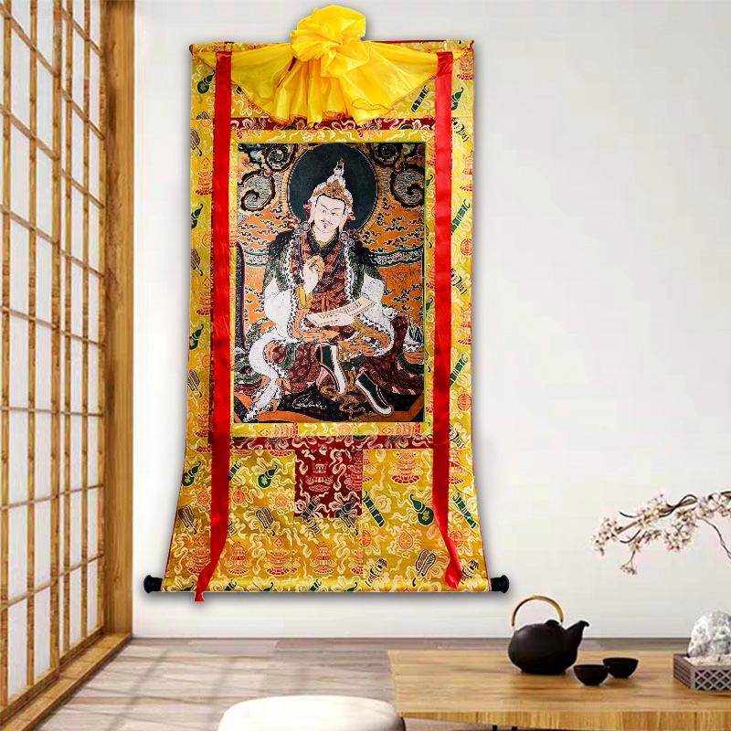 Guru Rinpoche,Woodblock Thangka Art - Gandhanra-ART
