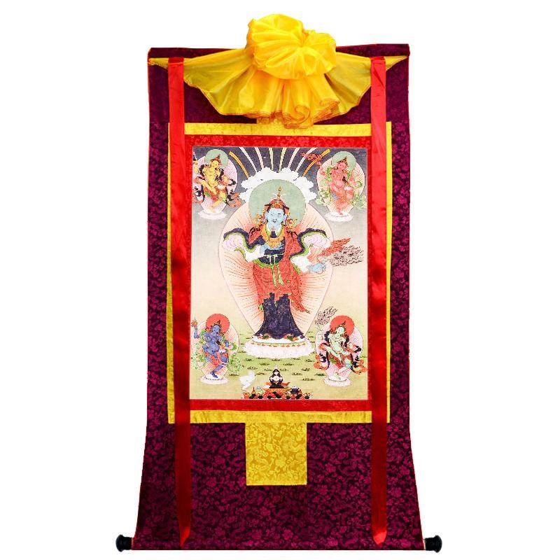 Guru Rinpoche,Woodblock Thangka Art - Gandhanra-ART