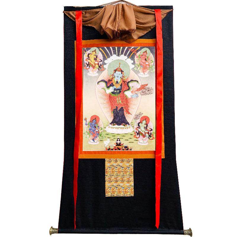 Guru Rinpoche,Woodblock Thangka Art - Gandhanra-ART