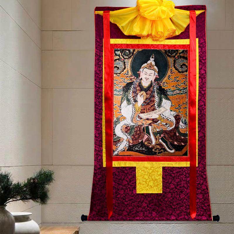 Guru Rinpoche,Woodblock Thangka Art - Gandhanra-ART