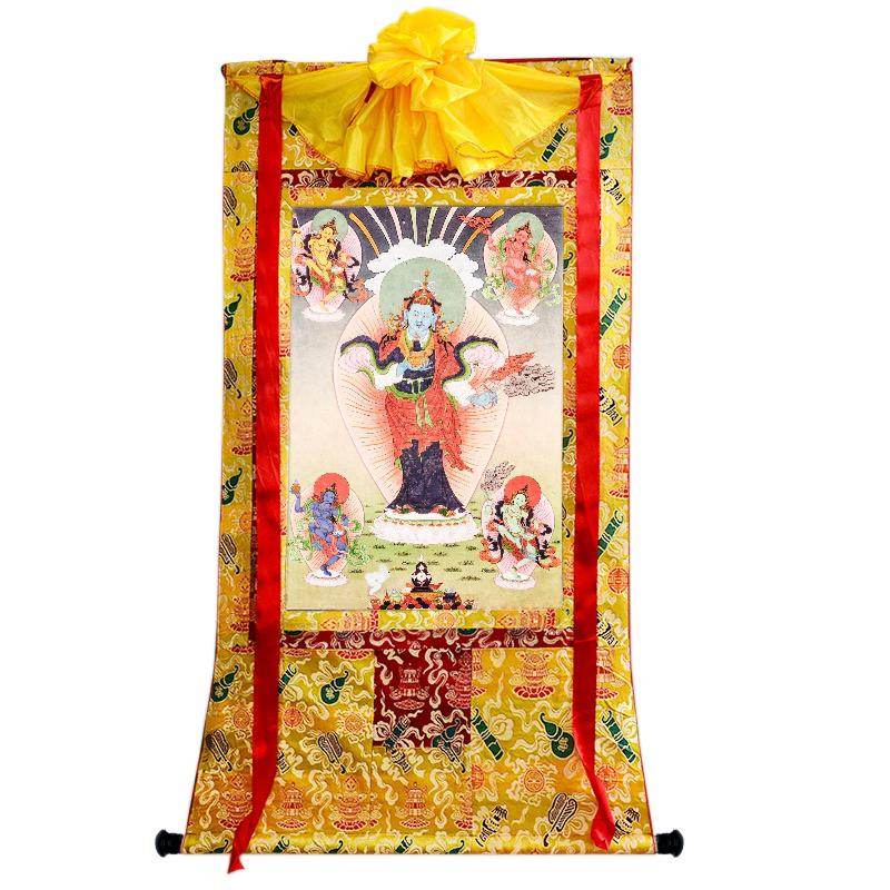 Guru Rinpoche,Woodblock Thangka Art - Gandhanra-ART