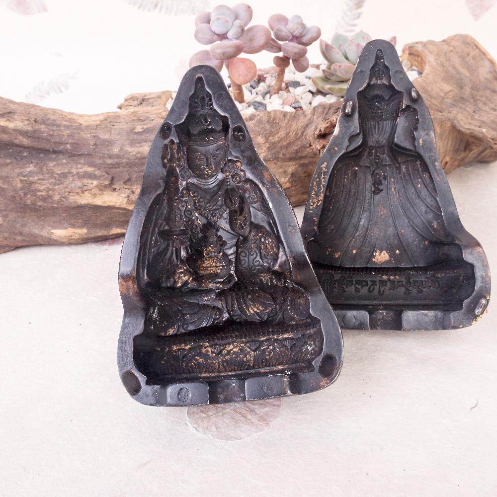 Old Padmasambhava Tsa Tsa Mold - Gandhanra-ART
