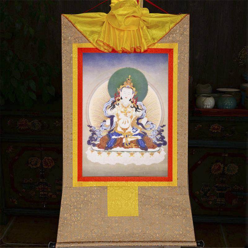 Vajrasattva,Woodblock Thangka Art - Gandhanra-ART