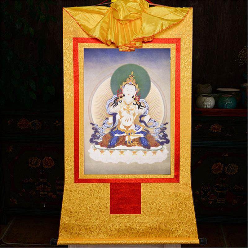 Vajrasattva,Woodblock Thangka Art - Gandhanra-ART
