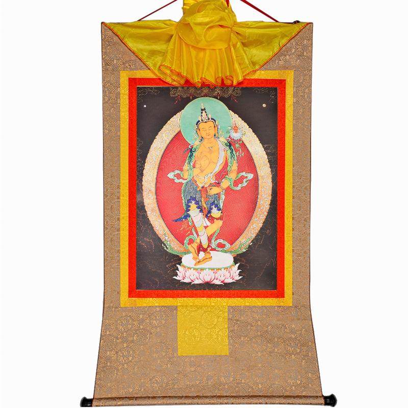 Maitreya,Ajita,Woodblock Thangka Art - Gandhanra-ART