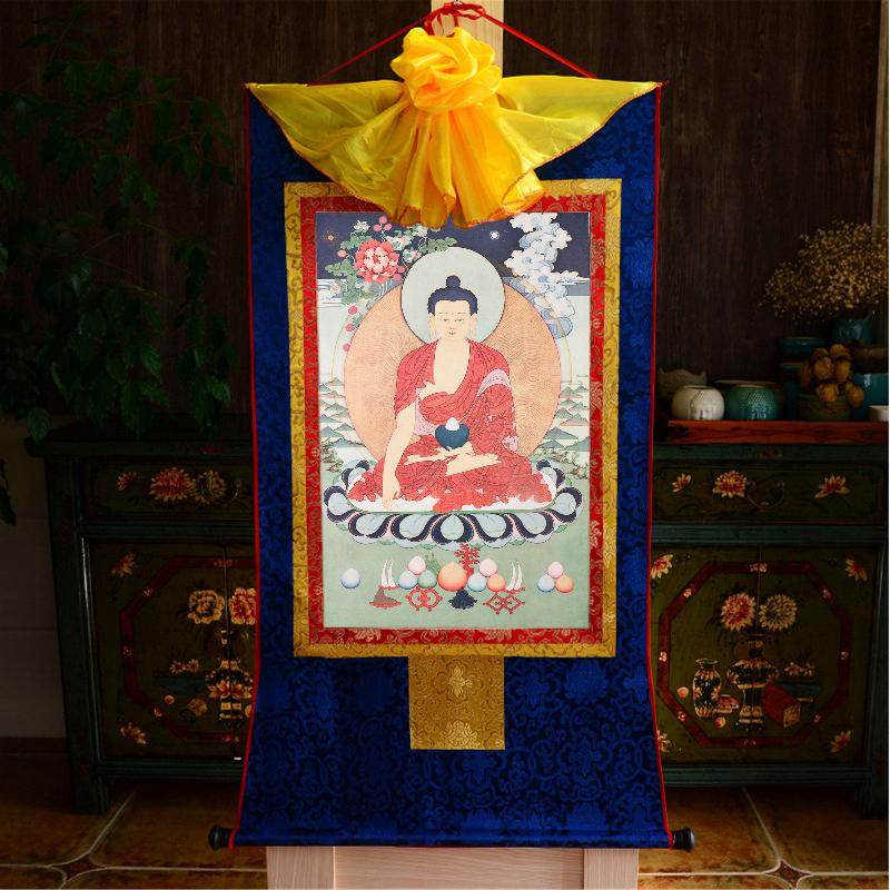 Shakyamuni,Woodblock Thangka Art - Gandhanra-ART