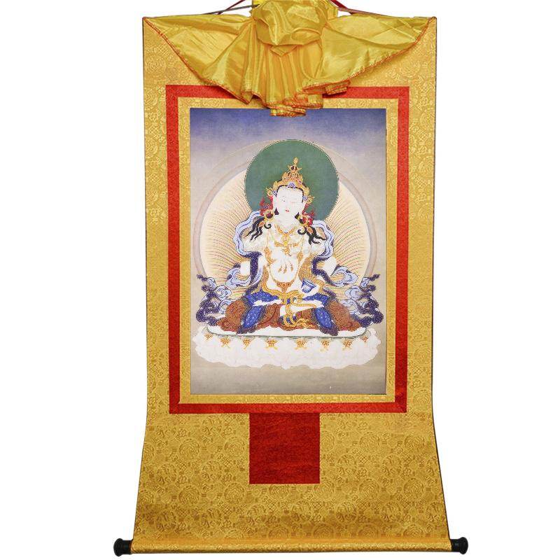 Vajrasattva,Woodblock Thangka Art - Gandhanra-ART