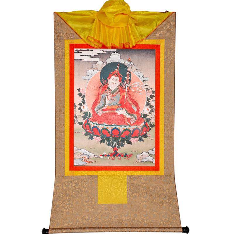 Guru Rinpoche,Padmasambhava,Woodblock Thangka Art - Gandhanra-ART