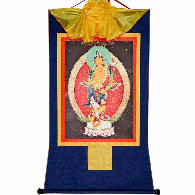 Maitreya,Ajita,Woodblock Thangka Art - Gandhanra-ART